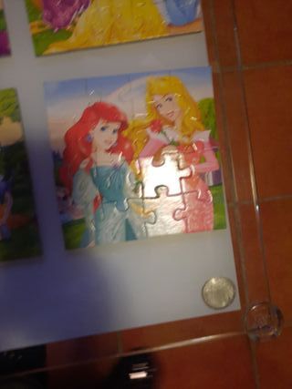 Puzzles Princesas Disney con Maletín