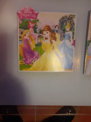 Puzzles Princesas Disney con Maletín