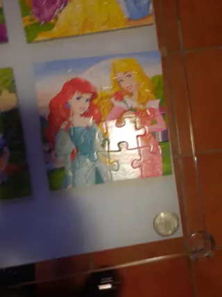 Puzzles Princesas Disney con Maletín