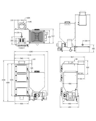 Caldera BOILER 34 policombustible SANT2002