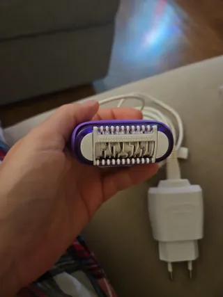 Depiladora Braun Silk-épil Blanca y Morada