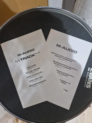 Interfaz M-Audio M-Track Plus