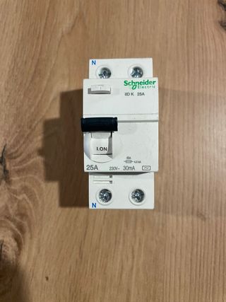 Interruptor Diferencial 2P 25A Schneider Electric