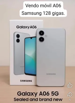 Samsung Galaxy A06 128GB Plata