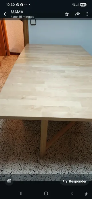Mesa abatible NORDEN IKEA