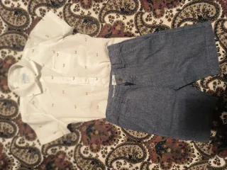 Camisa y Pantalón Corto Niño
