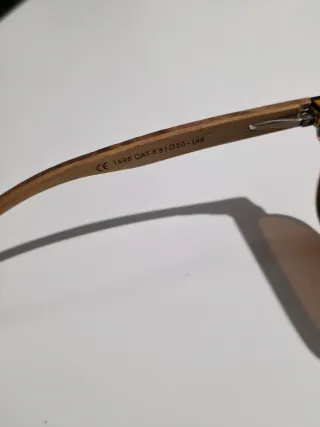 Gafas de sol marrones de Bambús