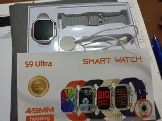 Smartwatch S9 Ultra 49mm Oro/Argento