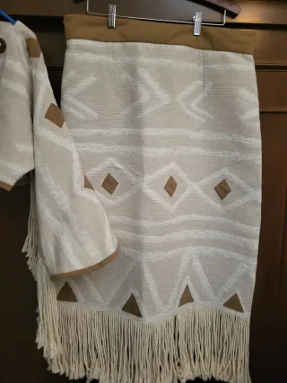 Disfraz India Mujer Beige/Marrón