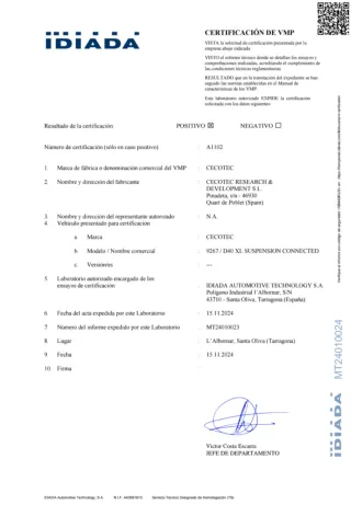 Patinete Bongo D40 XL Suspensión Bluetooth