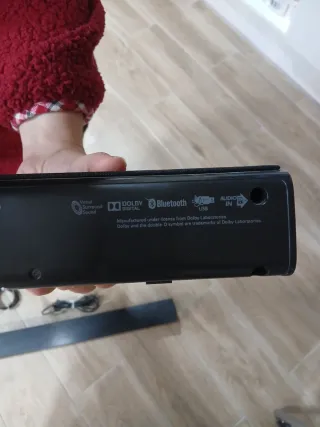 Barras de Sonido Philips y Samsung Negras