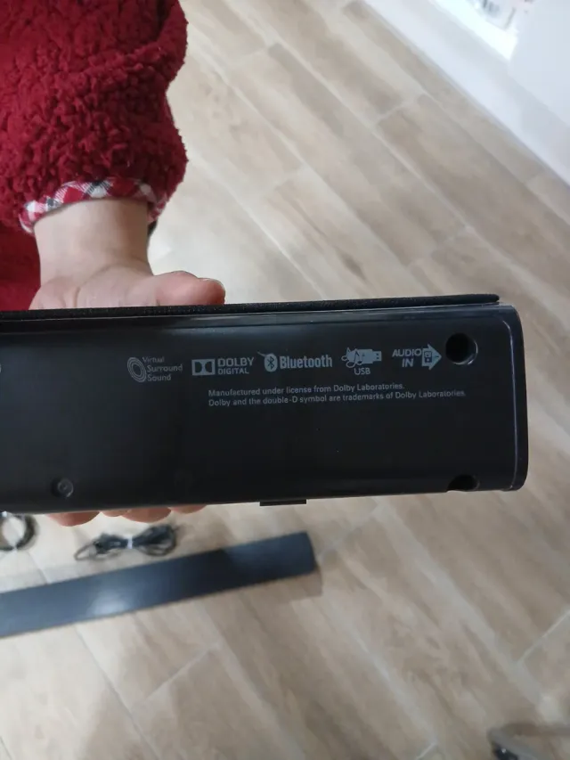 Barras de Sonido Philips y Samsung Negras