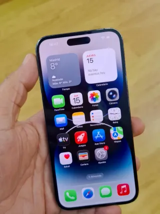 iPhone 14 Pro Max 256GB Negro batería 100