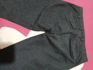 Pantalón de vestir gris caballero Talla 50