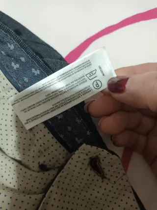 Pantalón de vestir gris caballero Talla 50