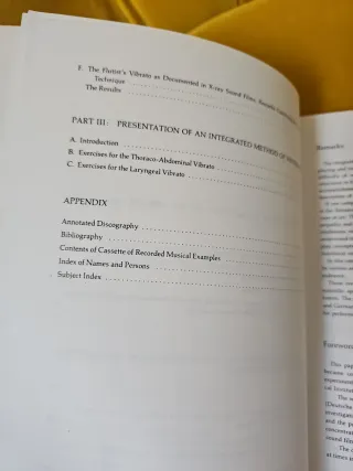 Libro de música: The Vibrato