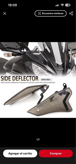 Deflectores Viento Tracer 700 (2016-2021)