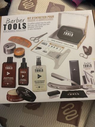 Kit Afeitado Barba Barber Tools Nuevo