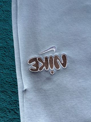 Chándal Nike Mujer Gris Ancho