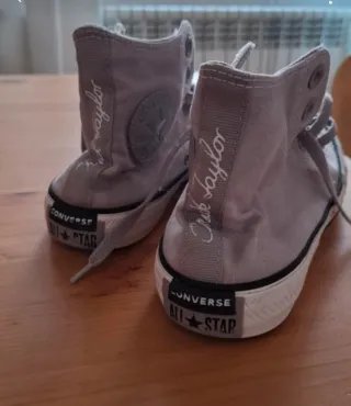 Tênis Converse All Star Taylor Cinza