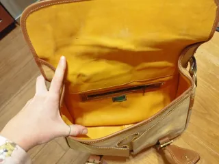 Tracolla Timberland vintage beige