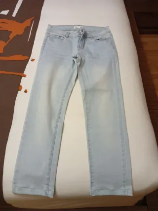 Pantalón vaquero Sfera azul claro Talla 34