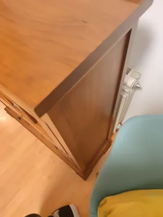 Zapatero familiar doble madera con cajones extra