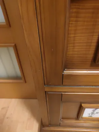 Zapatero familiar doble madera con cajones extra