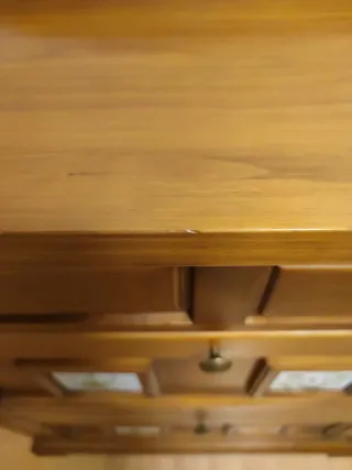 Zapatero familiar doble madera con cajones extra