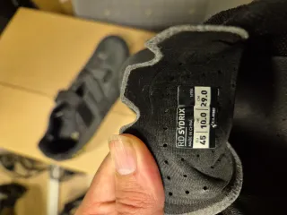 Zapatillas Ciclismo Cube Negras talla 45