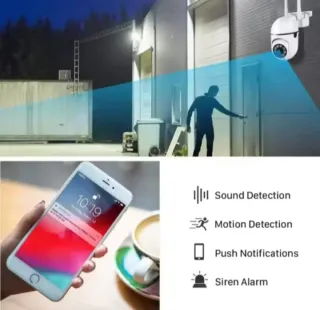 Cámara Seguridad Inalámbrica 360º