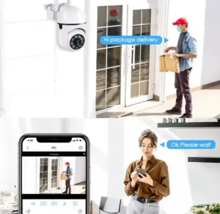 Cámara Seguridad Inalámbrica 360º