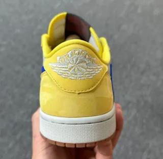Nike Air Jordan 1 Low Amarillo Azul