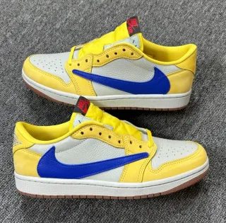 Nike Air Jordan 1 Low Amarillo Azul