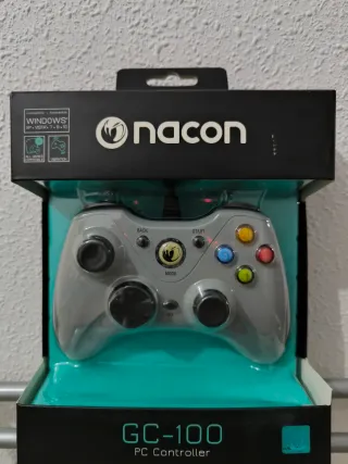 Mando Nacon GC-100 PC Controller Gris