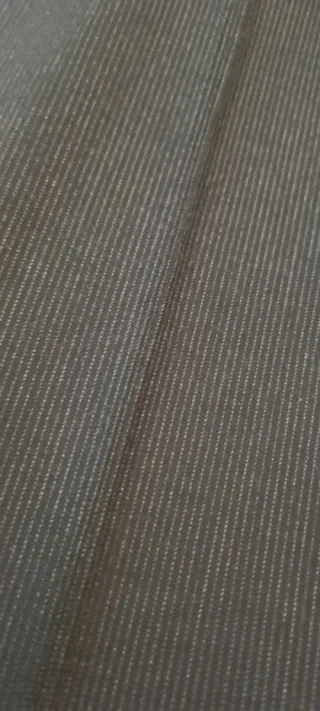 Traje chaqueta gris a rayas