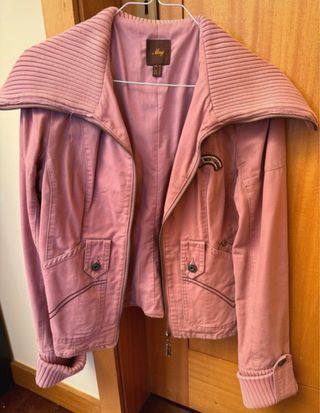 Casaco Rosa Mango Tamanho M