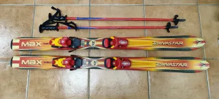 Esquís y bastones Dynastar MAX TEAM niño