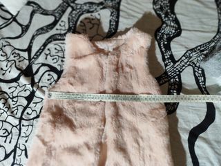 Maglione orsetto e scaldamuscoli smanicato 7anni