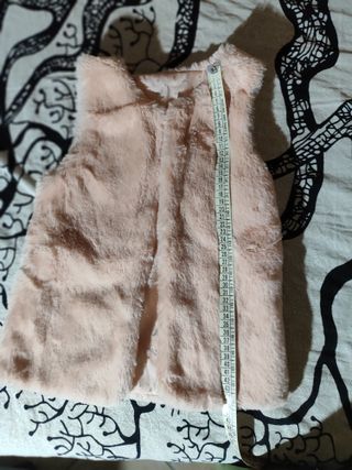 Maglione orsetto e scaldamuscoli smanicato 7anni