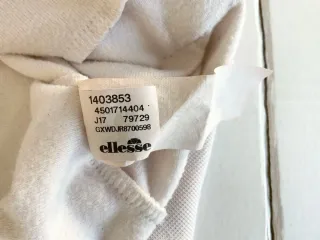 Sudadera con capucha Ellesse blanca