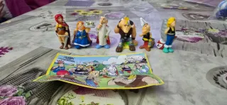 Figuras Kinder Sorpresa Astérix vikingos