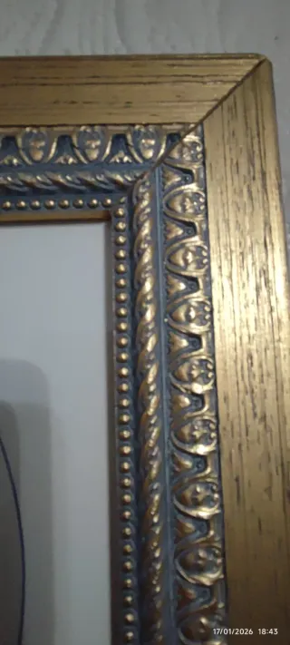 Marcos de Fotos Dorados y Azules