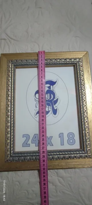 Marcos de Fotos Dorados y Azules