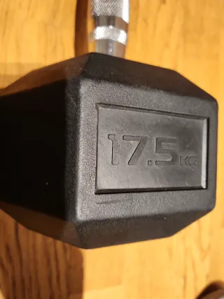 Pareja Mancuernas 17.5 kg