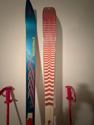 Sci Volkl Top Tiger  con bastoncini