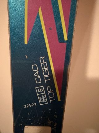 Sci Volkl Top Tiger  con bastoncini