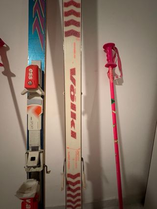 Sci Volkl Top Tiger  con bastoncini