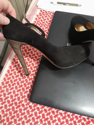 Décolleté Nero Tacco 10 Vero Cuoio