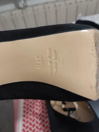 Décolleté Nero Tacco 10 Vero Cuoio